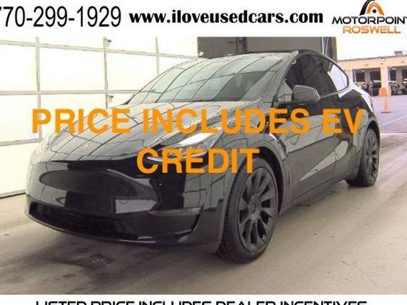TESLA MODEL Y 2021 5YJYGDEE0MF139059 image
